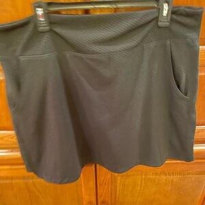 Black Golf Skirt with Pockets